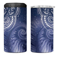 New Zealand Galaxy Fern 4 in 1 Can Cooler Tumbler LT9 - Wonder Print Shop