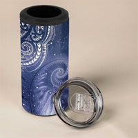 New Zealand Galaxy Fern 4 in 1 Can Cooler Tumbler LT9 - Wonder Print Shop