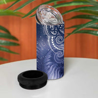 New Zealand Galaxy Fern 4 in 1 Can Cooler Tumbler LT9 - Wonder Print Shop