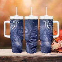 New Zealand Galaxy Fern Tumbler With Handle - Wonder Print Shop