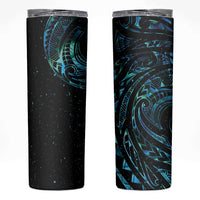 New Zealand Tribal Tattoo Skinny Tumbler With Matariki Art - Wonder Print Shop