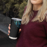 New Zealand Tribal Tattoo Tumbler Cup With Matariki Art - Wonder Print Shop