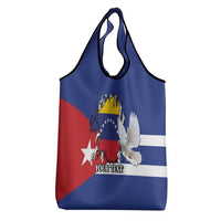 Personalized Cuba Venezuela Grocery Bag Fuerza Y Esperanza - Wonder Print Shop