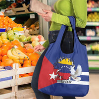 Personalized Cuba Venezuela Grocery Bag Fuerza Y Esperanza - Wonder Print Shop
