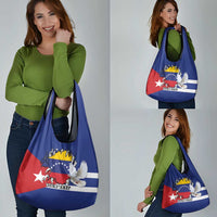 Personalized Cuba Venezuela Grocery Bag Fuerza Y Esperanza - Wonder Print Shop