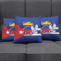 Personalized Cuba Venezuela Pillow Cover Fuerza Y Esperanza - Wonder Print Shop