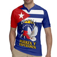Personalized Cuba Venezuela Rugby Jersey Fuerza Y Esperanza - Wonder Print Shop