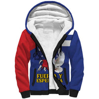 Personalized Cuba Venezuela Sherpa Hoodie Fuerza Y Esperanza - Wonder Print Shop