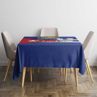 Personalized Cuba Venezuela Tablecloth Fuerza Y Esperanza - Wonder Print Shop