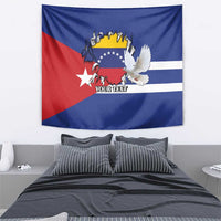 Personalized Cuba Venezuela Tapestry Fuerza Y Esperanza - Wonder Print Shop