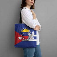 Personalized Cuba Venezuela Tote Bag Fuerza Y Esperanza - Wonder Print Shop