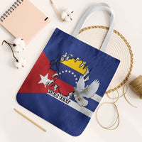 Personalized Cuba Venezuela Tote Bag Fuerza Y Esperanza - Wonder Print Shop