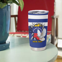 Personalized Cuba Venezuela Tumbler Cup Fuerza Y Esperanza - Wonder Print Shop