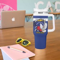 Personalized Cuba Venezuela Tumbler With Handle Fuerza Y Esperanza - Wonder Print Shop