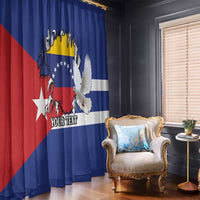 Personalized Cuba Venezuela Window Curtain Fuerza Y Esperanza - Wonder Print Shop
