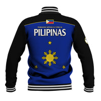 Philippines Concept Home Football Baseball Jacket Pilipinas Flag Black Style 2023 LT9 - Wonder Print Shop