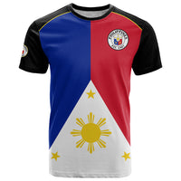 Philippines Concept Home FootbT Shirt Pilipinas Flag Black Style 2023 - Wonder Print Shop