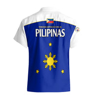 Philippines Concept Home Football Hawaiian Shirt Pilipinas Flag White Style 2023 - Wonder Print Shop