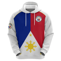 Philippines Concept Home Football Hoodie Pilipinas Flag White Style 2023 - Wonder Print Shop