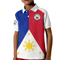 Philippines Concept Home Football Polo Shirt for Kid Pilipinas Flag White Style 2023 - Wonder Print Shop