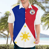 (Custom Text And Number) Philippines Concept Home Football Hawaiian Shirt Pilipinas Flag White Style 2023 - Wonder Print Shop