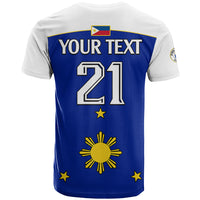 Custom Philippines Concept Home Football T Shirt Pilipinas Flag White Style 2023 - Wonder Print Shop