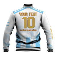 Argentina Champions Football Custom Baseball Jacket Campeon de America LT9 - Wonder Print Shop