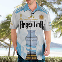Argentina Champions Football Custom Hawaiian Shirt Campeon de America - Wonder Print Shop