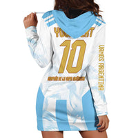 Argentina Champions Football Custom Hoodie Dress Campeon de America - Wonder Print Shop