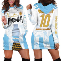 Argentina Champions Football Custom Hoodie Dress Campeon de America - Wonder Print Shop