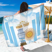 Argentina Champions Football Custom Sarong Campeon de America - Wonder Print Shop