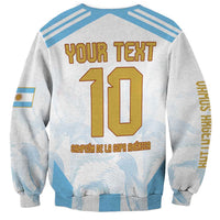 Argentina Champions Football Custom Sweatshirt Campeon de America - Wonder Print Shop