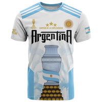 Argentina Champions Football Custom T Shirt Campeon de America - Wonder Print Shop
