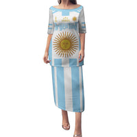 Vamos Argentina Champions Football Custom Puletasi White and Sky Blue - Wonder Print Shop