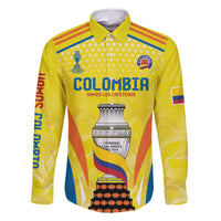 Colombia Champion Football Custom Family Matching Summer Maxi Dress and Hawaiian Shirt Los Cafeteros Somos Campeones - Wonder Print Shop