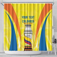 Colombia Champion Football Custom Shower Curtain Los Cafeteros Somos Campeones