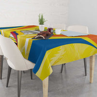 Colombia Champion Football Custom Tablecloth Los Cafeteros Somos Campeones - Wonder Print Shop