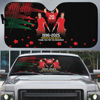 Portuguese Footballer Memorial Auto Sun Shade 1996-2025 Forever In Our Hearts - Wonder Print Shop