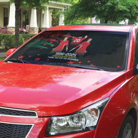 Portuguese Footballer Memorial Auto Sun Shade 1996-2025 Forever In Our Hearts - Wonder Print Shop