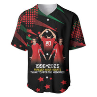 Portuguese Footballer Memorial Baseball Jersey 1996-2025 Forever In Our Hearts - Wonder Print Shop