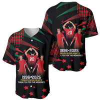 Portuguese Footballer Memorial Baseball Jersey 1996-2025 Forever In Our Hearts - Wonder Print Shop