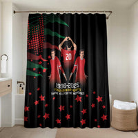 Portuguese Footballer Memorial Bathroom Set 1996-2025 Forever In Our Hearts - Wonder Print Shop