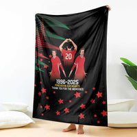 Portuguese Footballer Memorial Blanket 1996-2025 Forever In Our Hearts - Wonder Print Shop