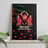 Portuguese Footballer Memorial Canvas Wall Art 1996-2025 Forever In Our Hearts - Wonder Print Shop