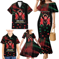 Portuguese Footballer Memorial Family Matching Mermaid Dress and Hawaiian Shirt 1996-2025 Forever In Our Hearts - Wonder Print Shop