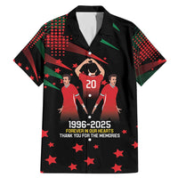 Portuguese Footballer Memorial Family Matching Mermaid Dress and Hawaiian Shirt 1996-2025 Forever In Our Hearts - Wonder Print Shop