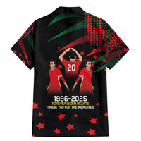 Portuguese Footballer Memorial Family Matching Mermaid Dress and Hawaiian Shirt 1996-2025 Forever In Our Hearts - Wonder Print Shop