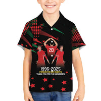 Portuguese Footballer Memorial Family Matching Puletasi and Hawaiian Shirt 1996-2025 Forever In Our Hearts - Wonder Print Shop