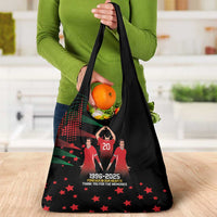 Portuguese Footballer Memorial Grocery Bag 1996-2025 Forever In Our Hearts - Wonder Print Shop