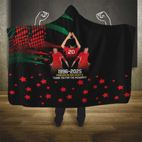 Portuguese Footballer Memorial Hooded Blanket 1996-2025 Forever In Our Hearts - Wonder Print Shop
